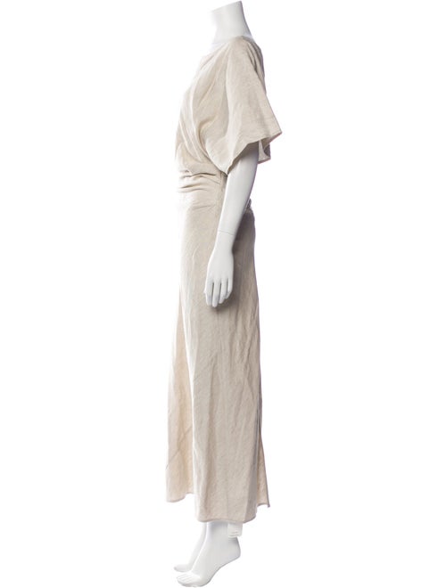 Staud Linen Long Dress