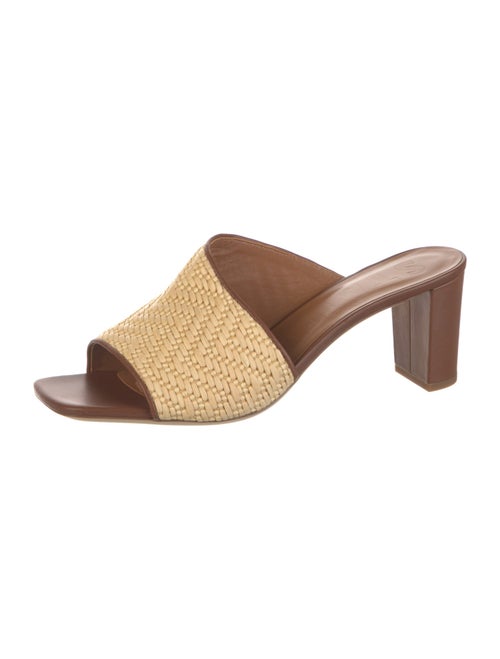 Staud Raffia Slides