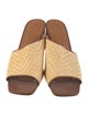 Staud Raffia Slides