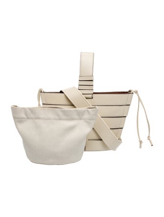 Staud Leather Messenger Bag