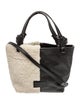 Staud Shearling Top Handle Bag