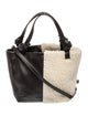 Staud Shearling Top Handle Bag