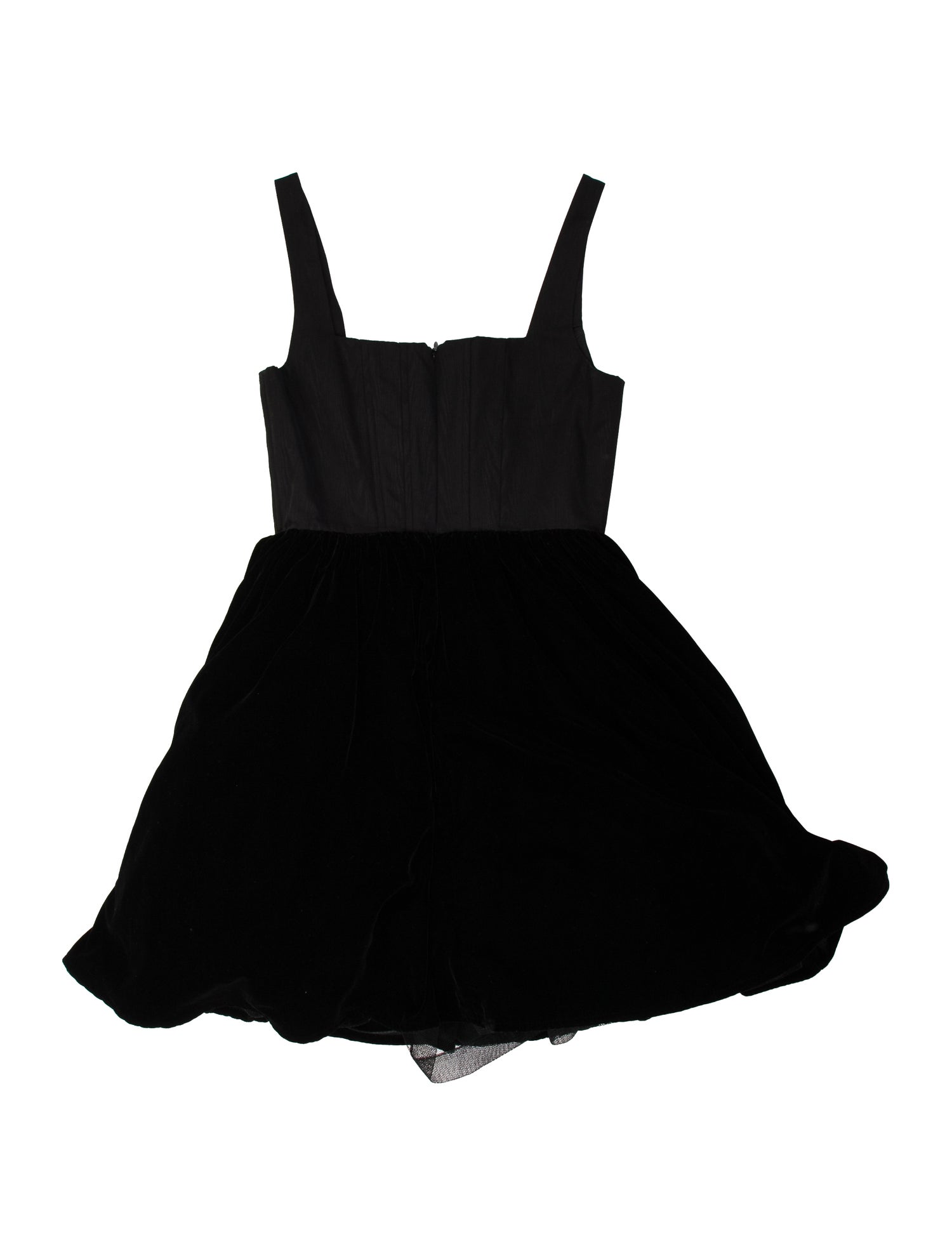 Staud Square Neckline Mini Dress