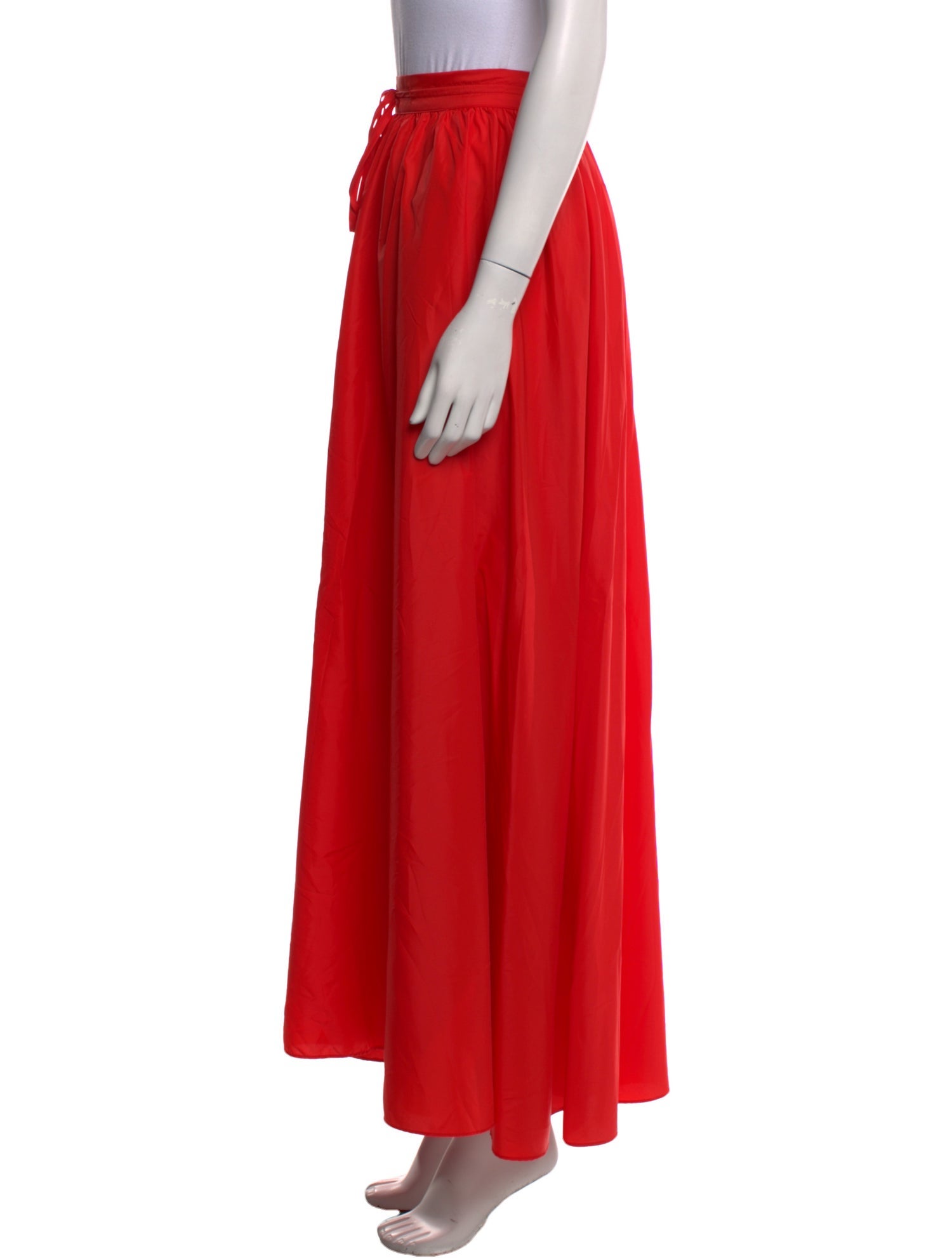 Staud Nylon Long Skirt