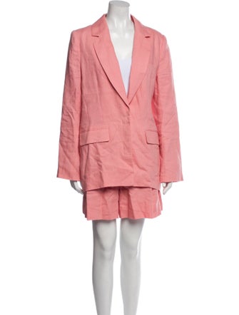 Staud Linen Short Set