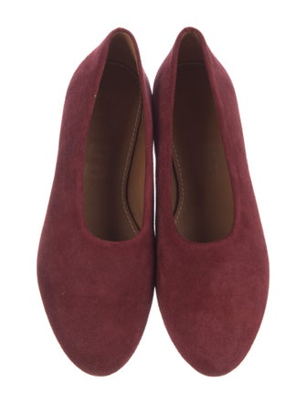 Staud Suede Ballet Flats