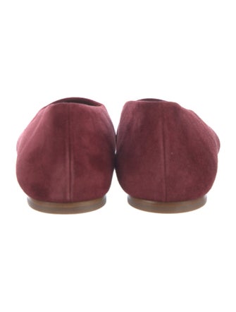 Staud Suede Ballet Flats