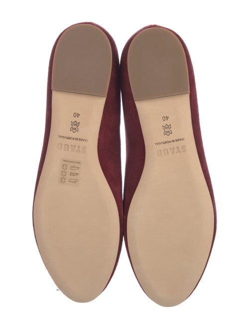 Staud Suede Ballet Flats