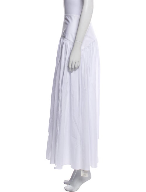 Staud Ruffle Embellishment Midi Length Skirt