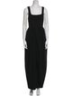 Staud Square Neckline Long Dress