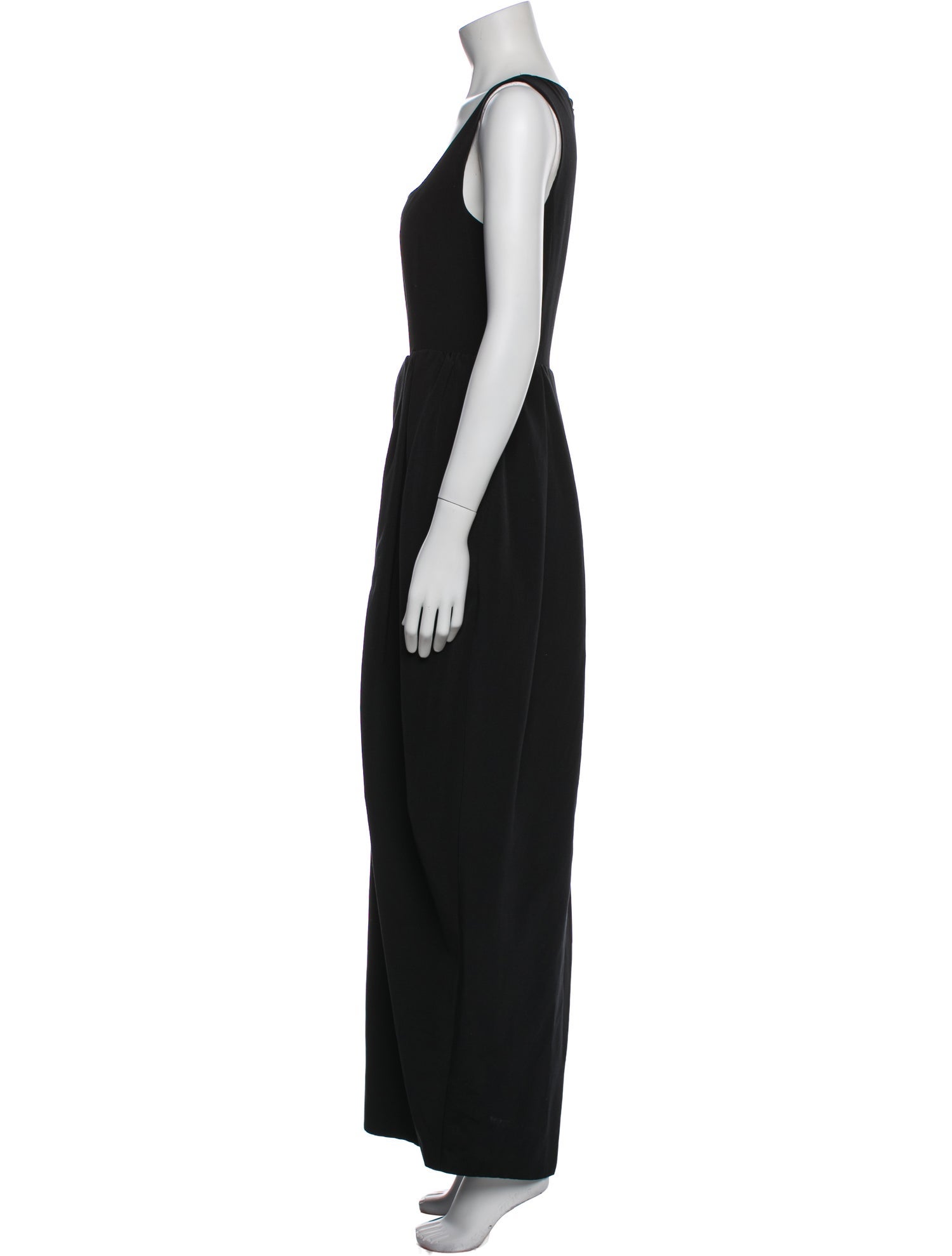 Staud Square Neckline Long Dress