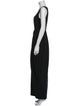 Staud Square Neckline Long Dress