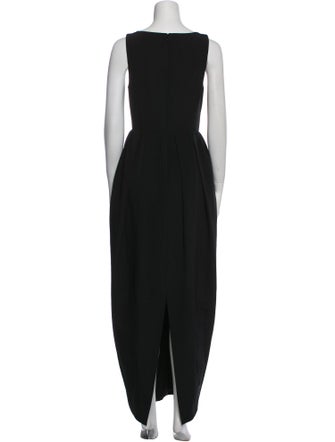 Staud Square Neckline Long Dress