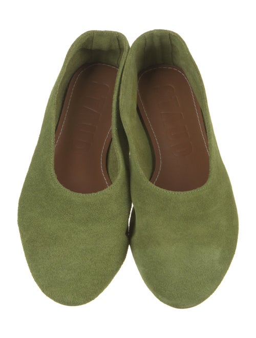 Staud Suede Ballet Flats