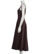 Staud Square Neckline Long Dress