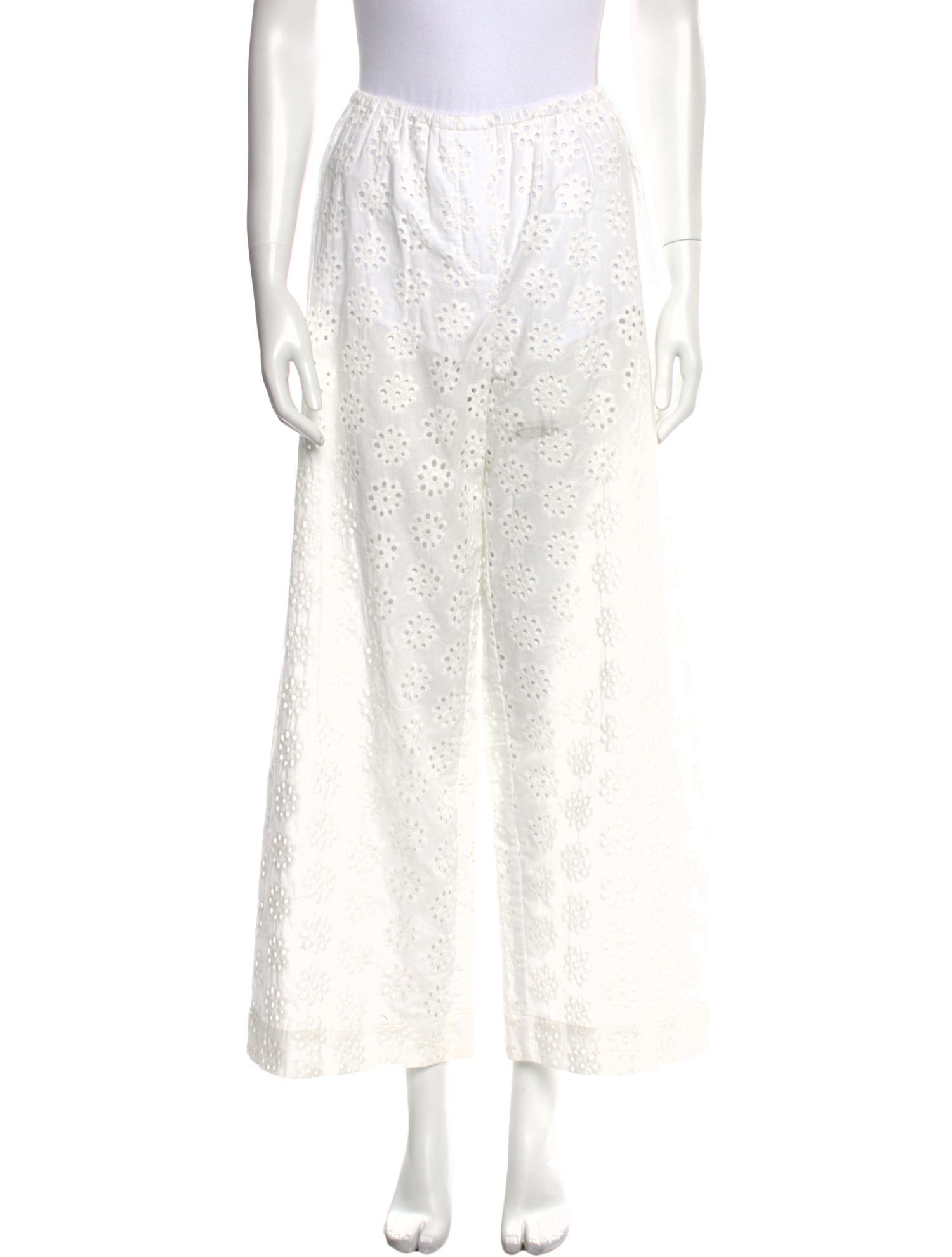 Staud Printed Wide Leg Pants