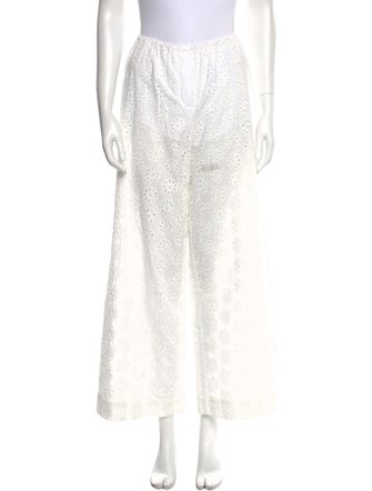 Staud Printed Wide Leg Pants