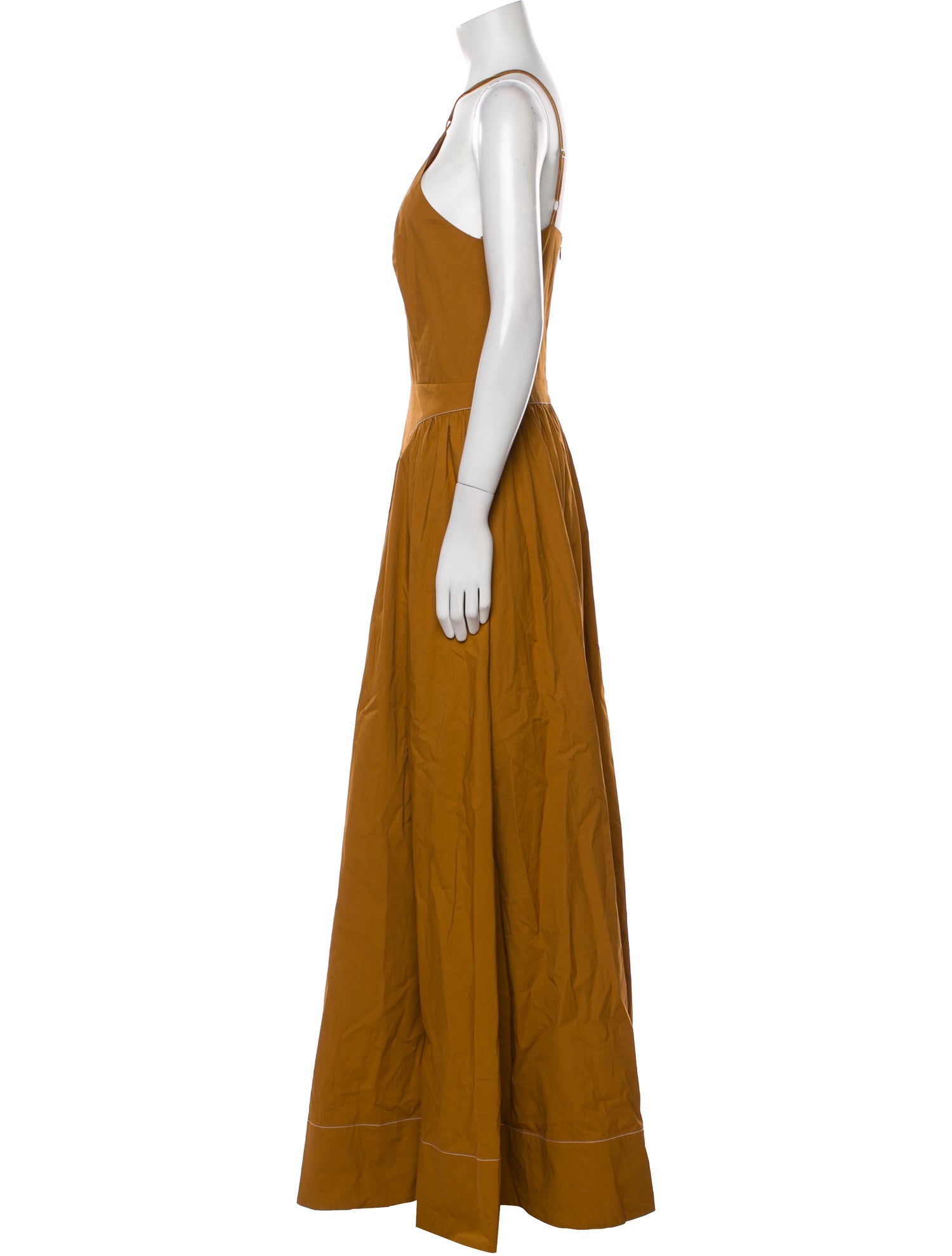 Staud Halterneck Long Dress