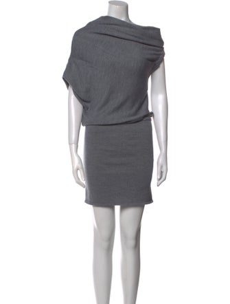 Staud Wool Knee-Length Dress