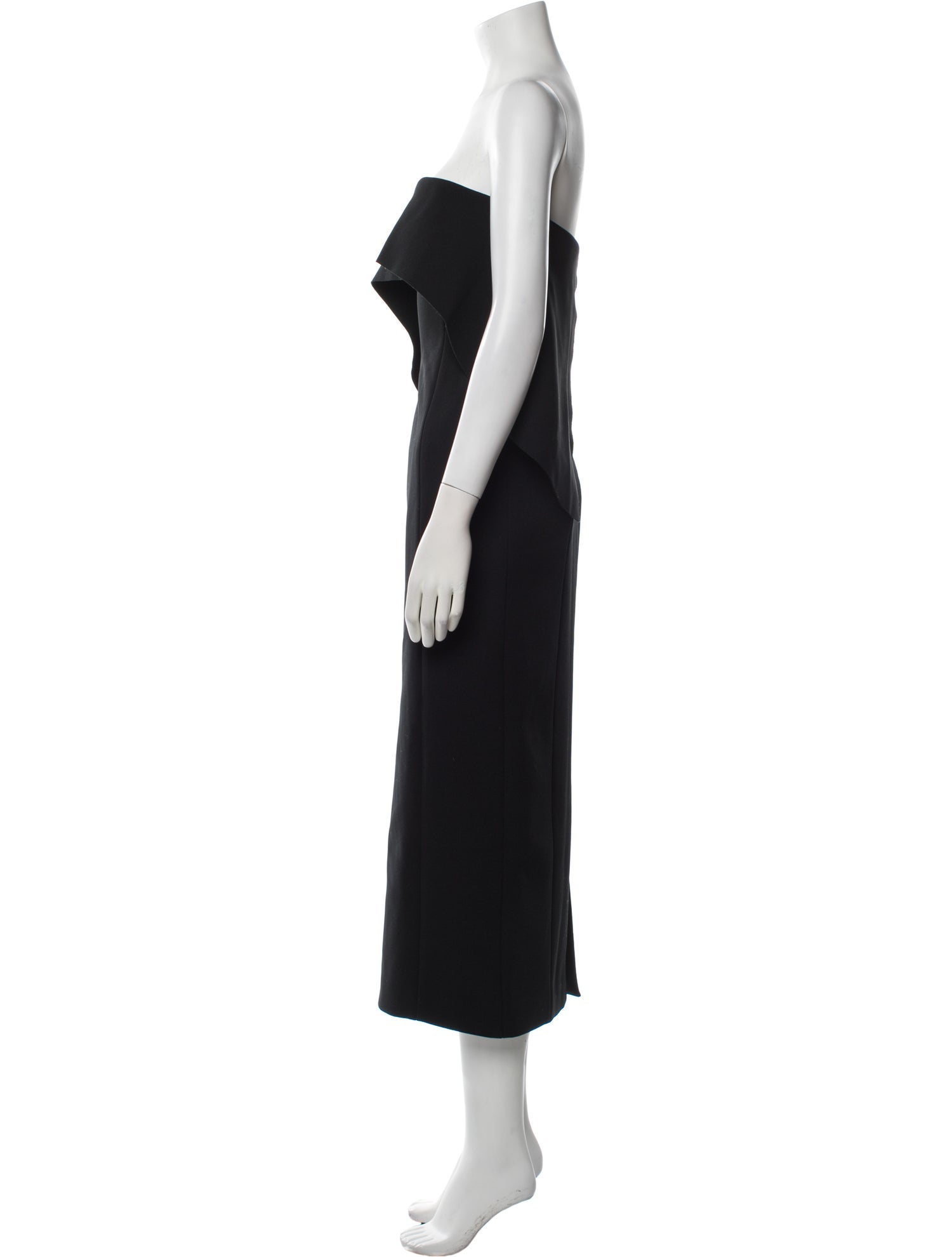 Staud Strapless Midi Length Dress w/ Tags