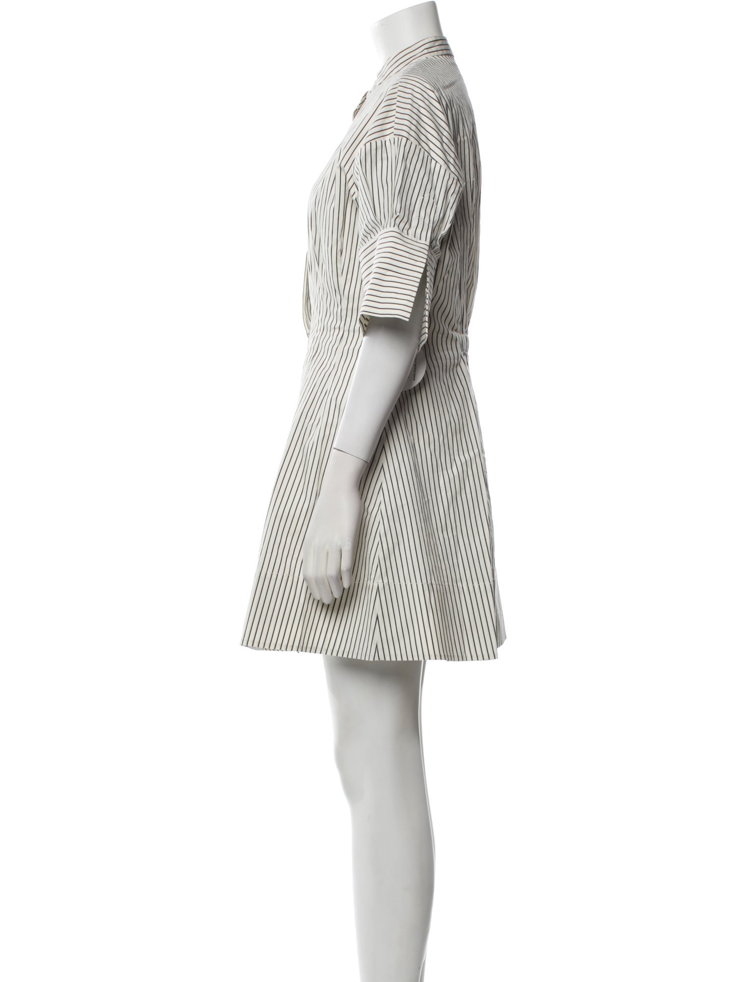 Staud Striped Mini Dress w/ Tags