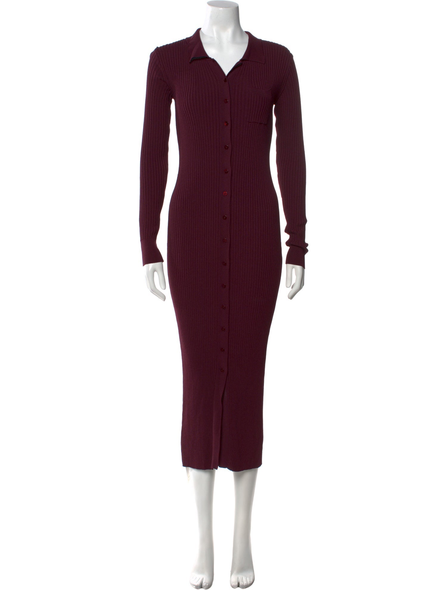 Staud Nylon Long Dress