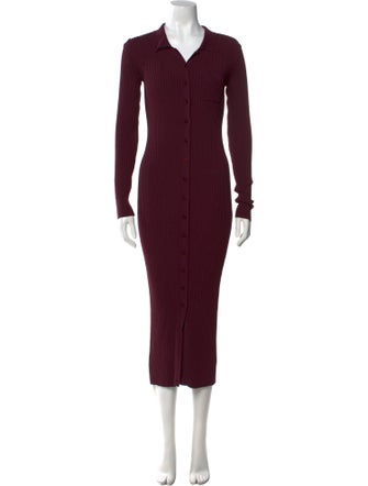 Staud Nylon Long Dress