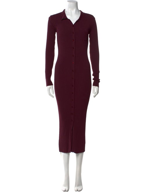 Staud Nylon Long Dress