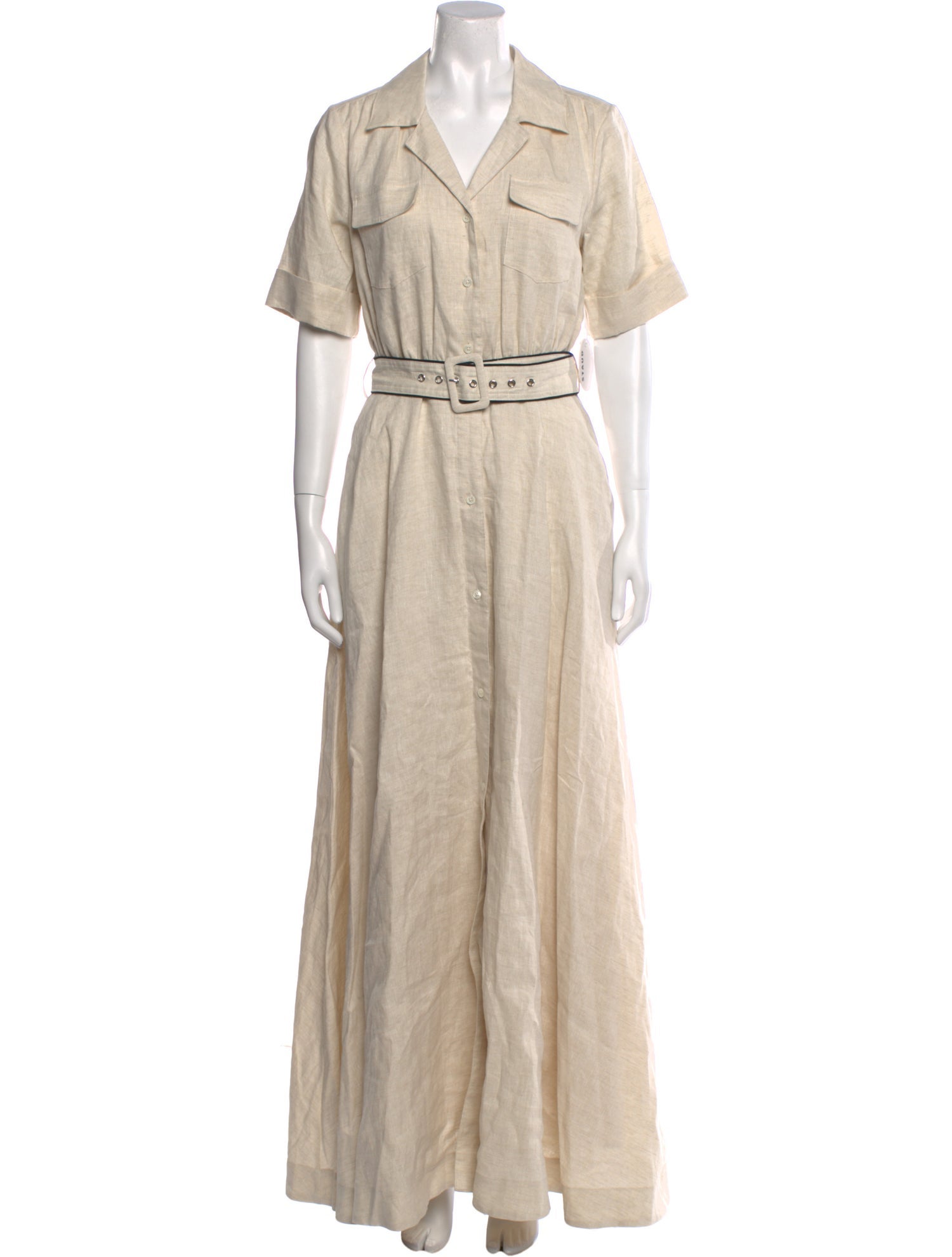 Staud Linen Long Dress w/ Tags
