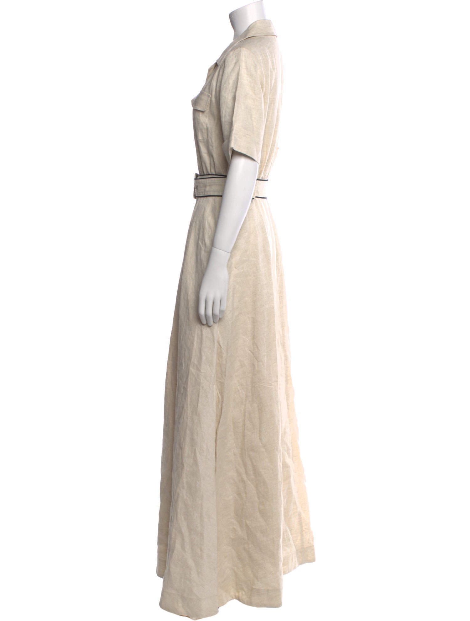 Staud Linen Long Dress w/ Tags
