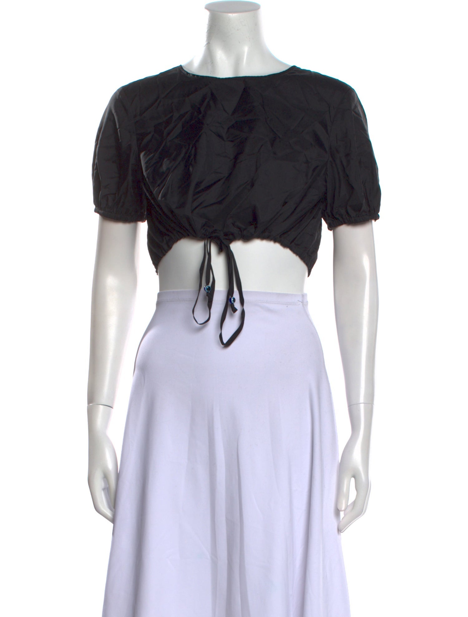 Staud Nylon Scoop Neck Crop Top w/ Tags