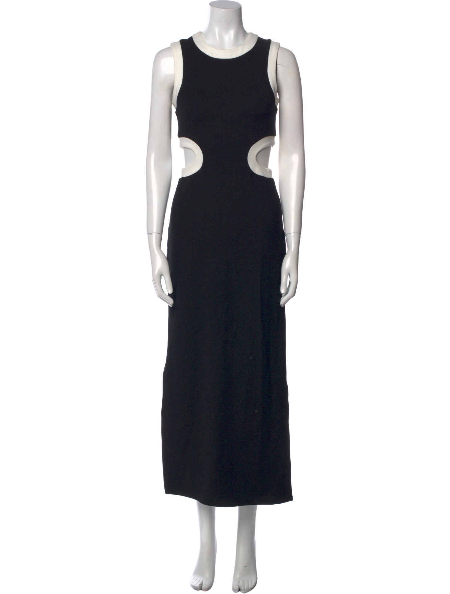 Staud Crew Neck Long Dress