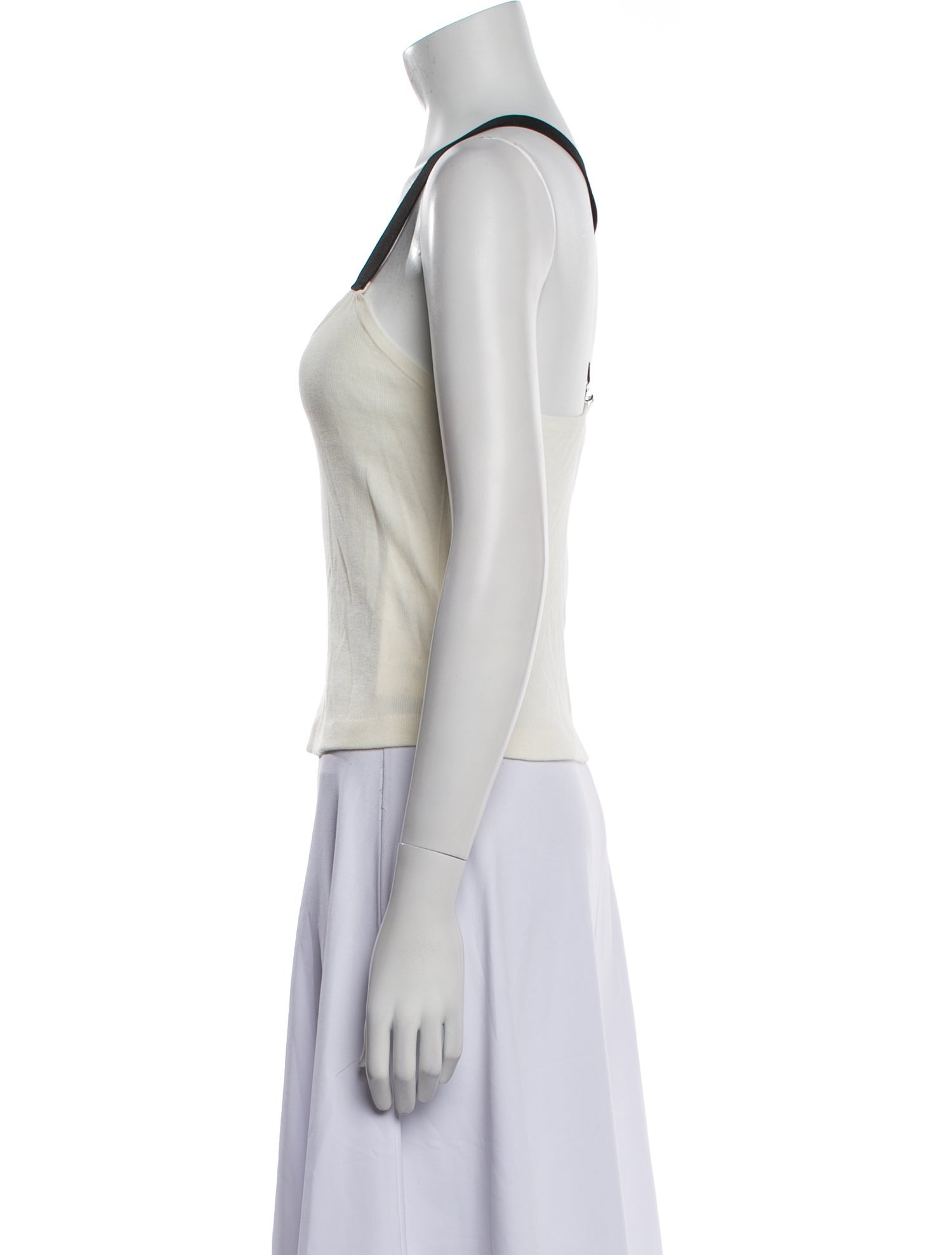 Staud Square Neckline Sleeveless Top