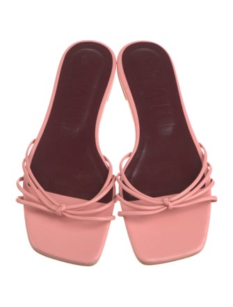 Staud Leather Slides