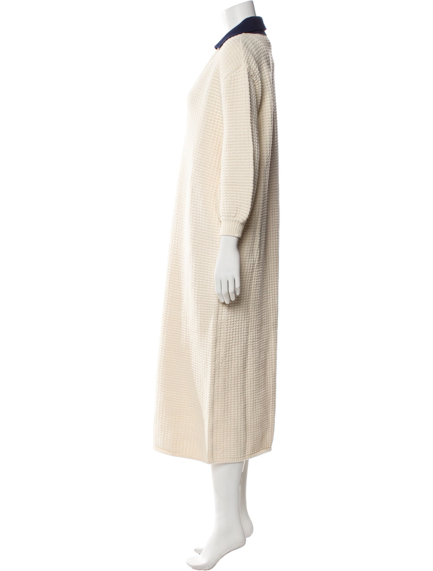 Staud V-Neck Long Dress