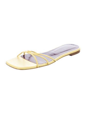 Staud Pippa Leather Slides