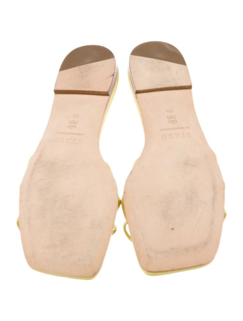 Staud Pippa Leather Slides