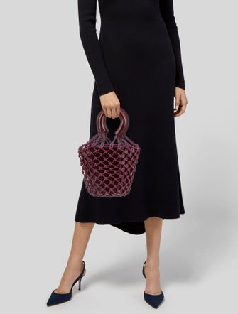 Staud Leather Bucket Bag