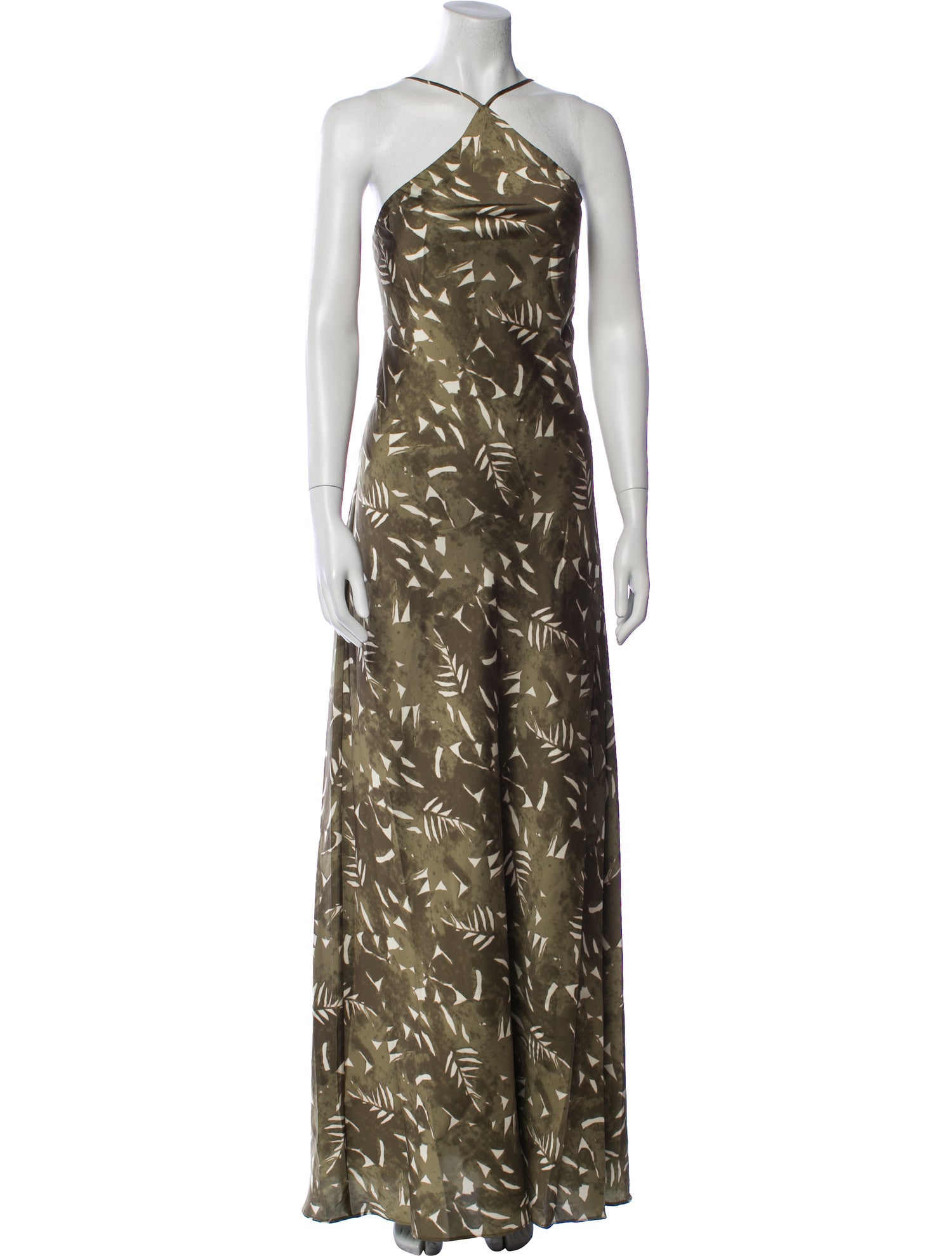 Staud Printed Long Dress w/ Tags