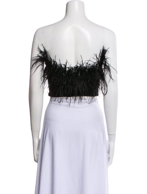 Staud Strapless Crop Top