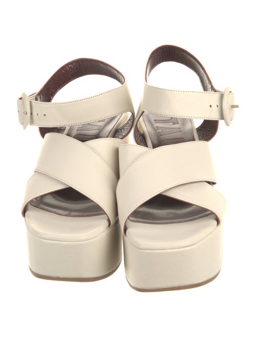 Staud Leather Slingback Sandals