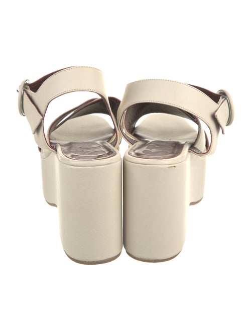 Staud Leather Slingback Sandals