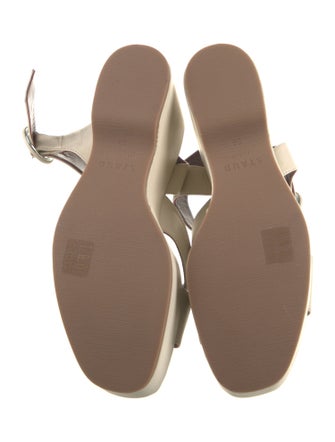 Staud Leather Slingback Sandals