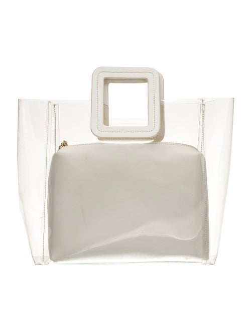 Staud PVC Top Handle Bag