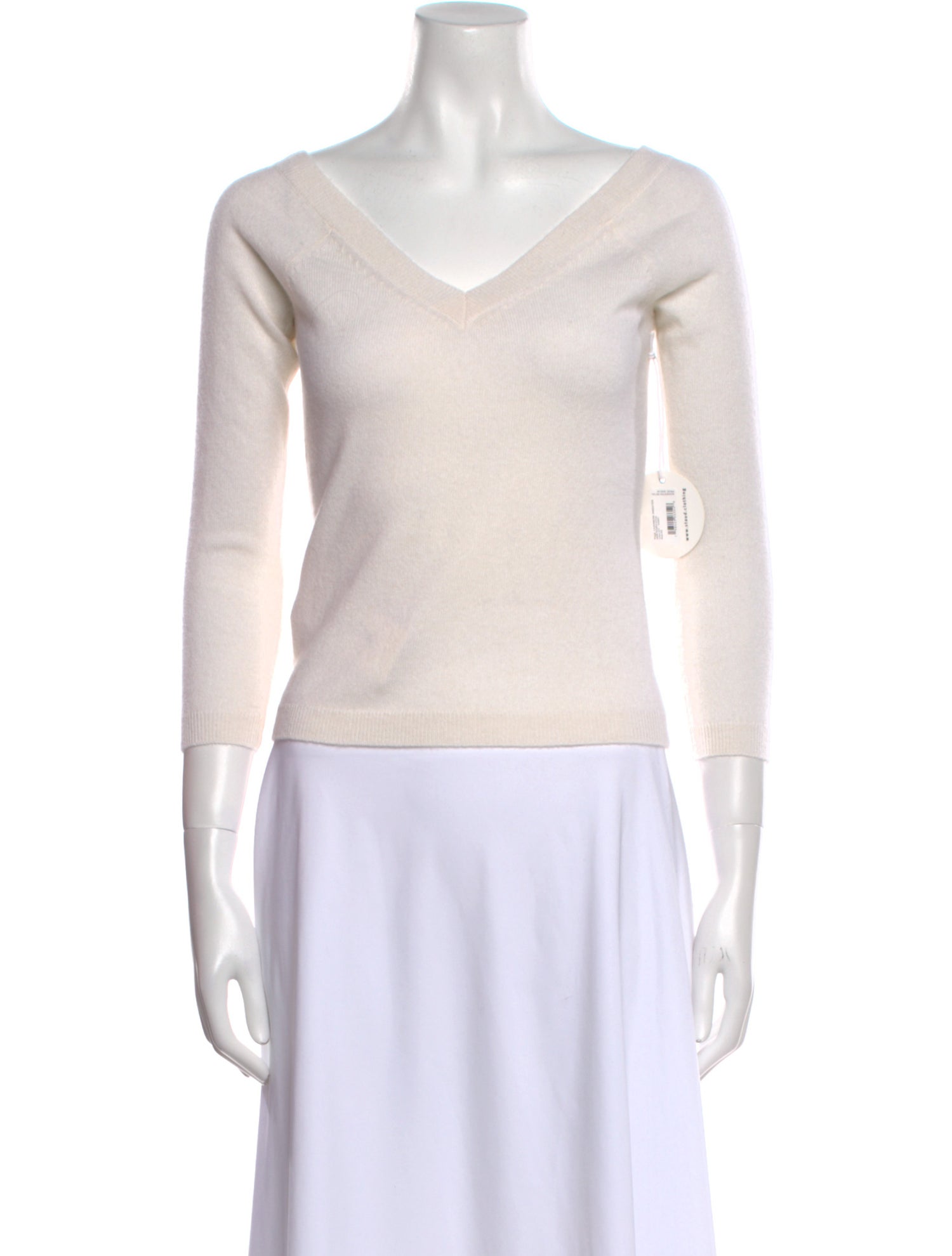 Staud Cashmere V-Neck Sweater w/ Tags