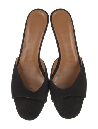 Staud Suede Slides
