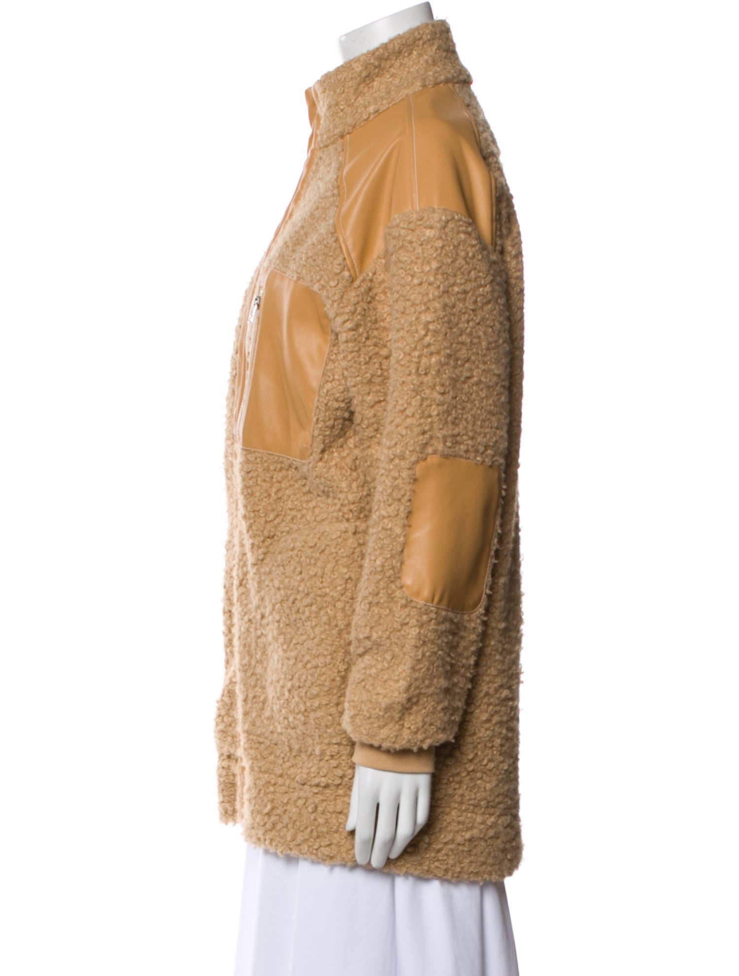 Staud Faux Fur Coat