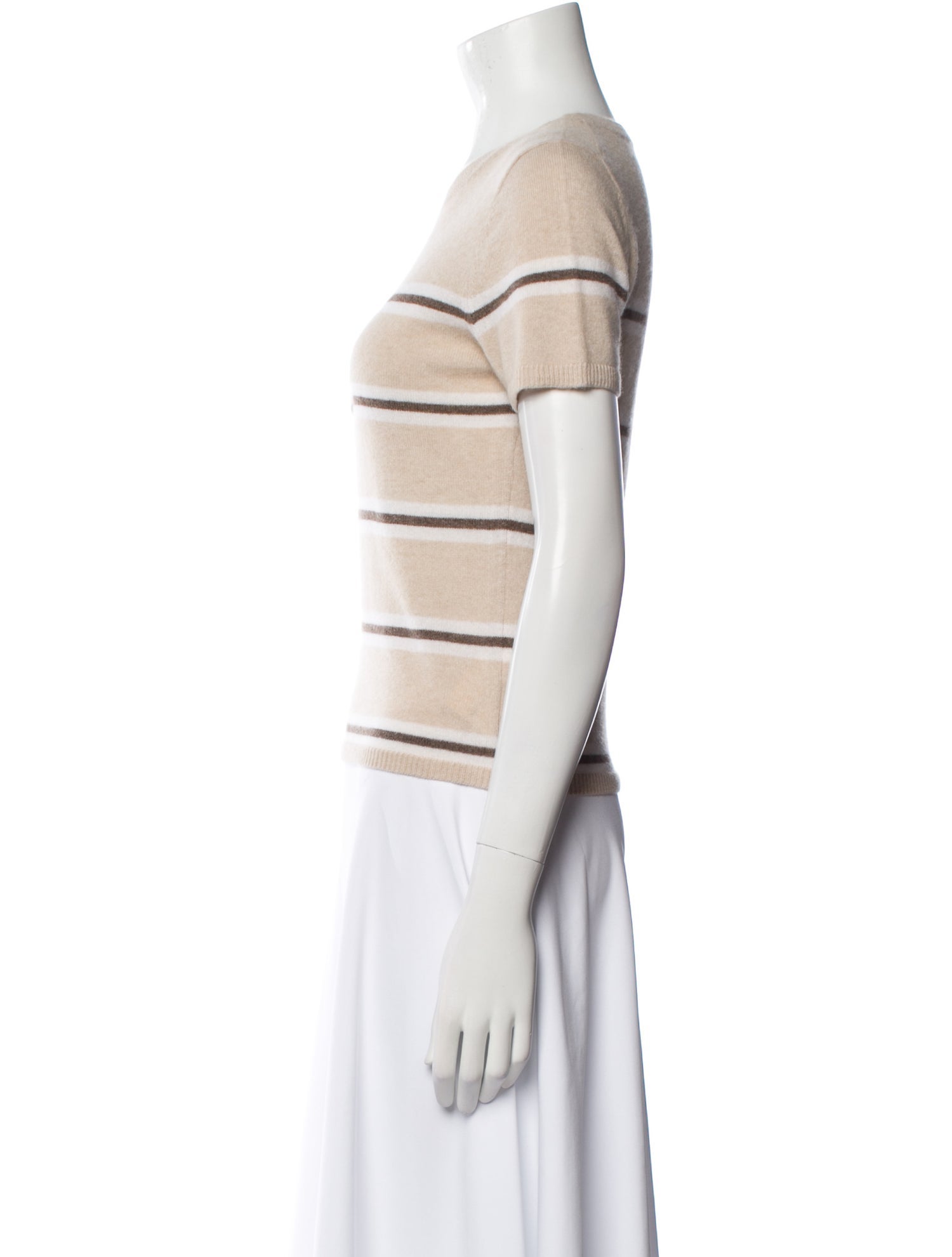 Staud Cashmere Striped Sweater