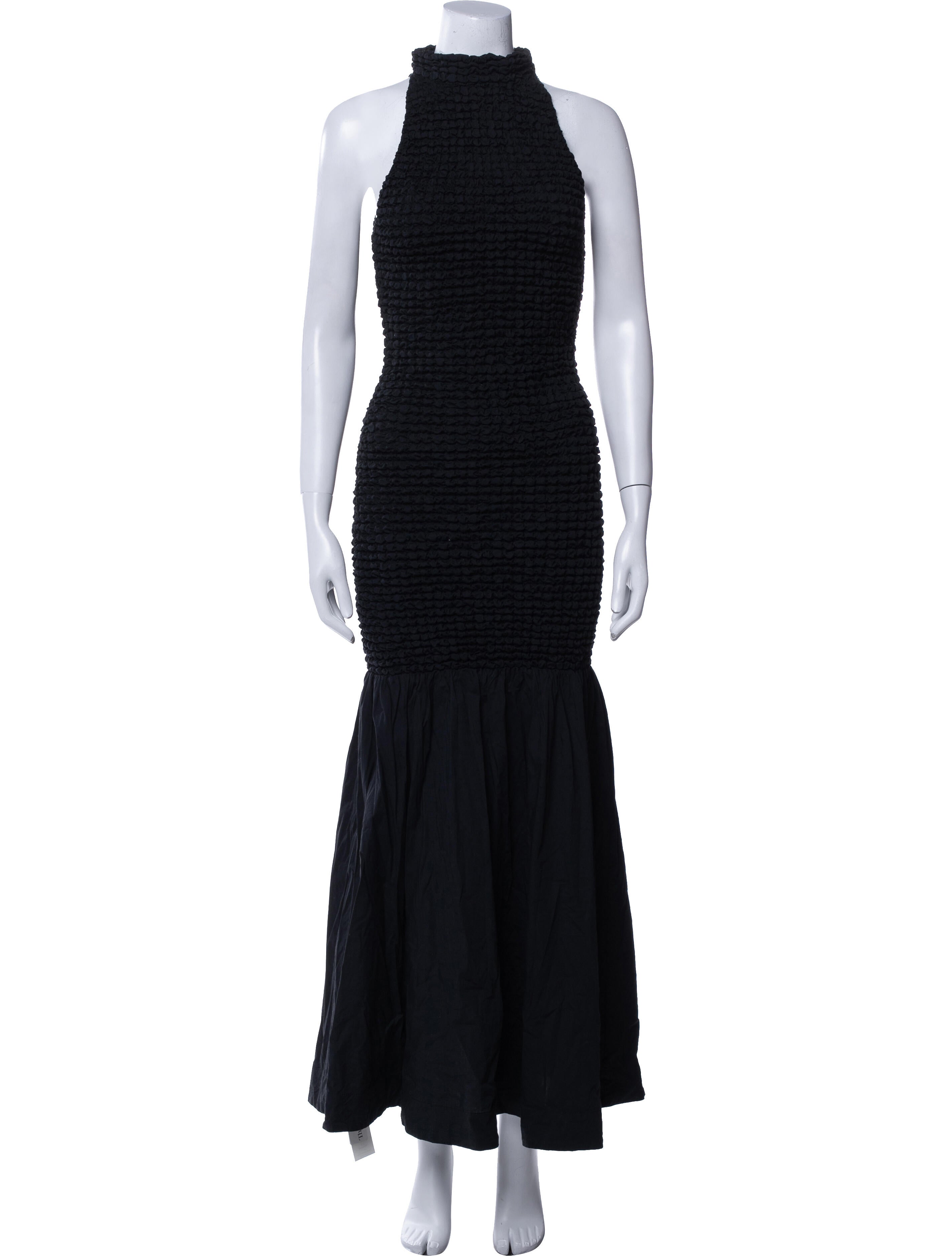 Staud Turtleneck Long Dress