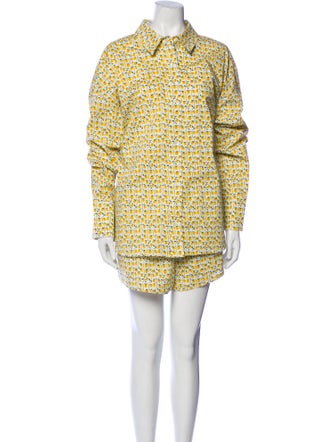 Staud Printed Short Set